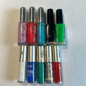 SALE!! Nail stripers Vibrant Nail Polish for nail art Fogan